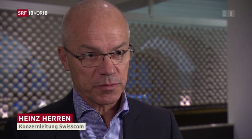 Heinz Herren, Konzernleitung Swisscom: Wir brauchen eine Lockerung der Strahlenschutzverordnung.